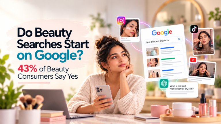 Do Beauty Searches Start on Google? 43% of Beauty Consumers Say Yes