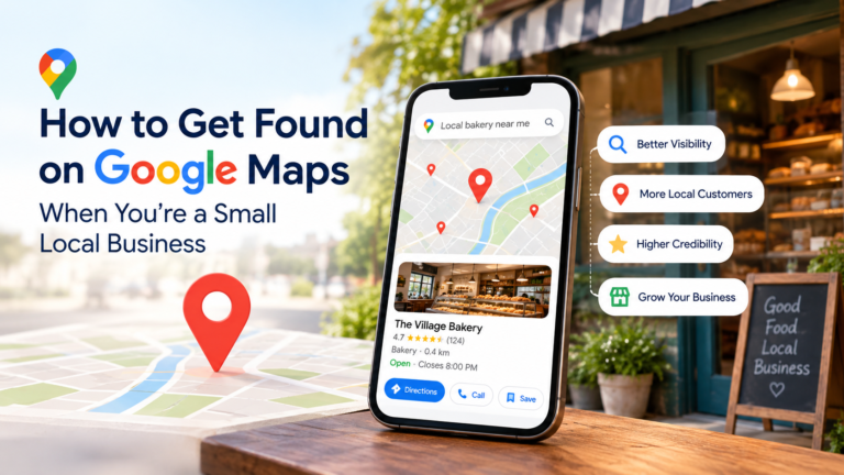 How to Get Found on Google Maps When You’re a Small Local Business