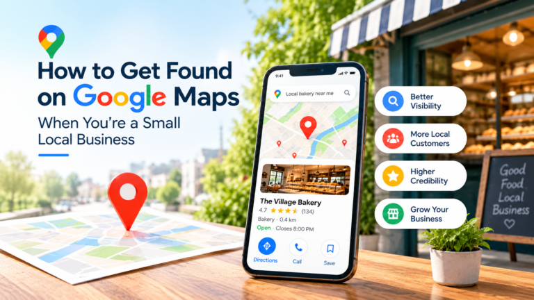 How to Get Found on Google Maps When You’re a Small Local Business